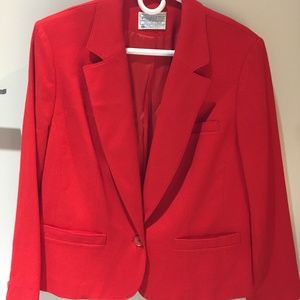 Beautiful Red Pendleton Wool Jacket sz 38